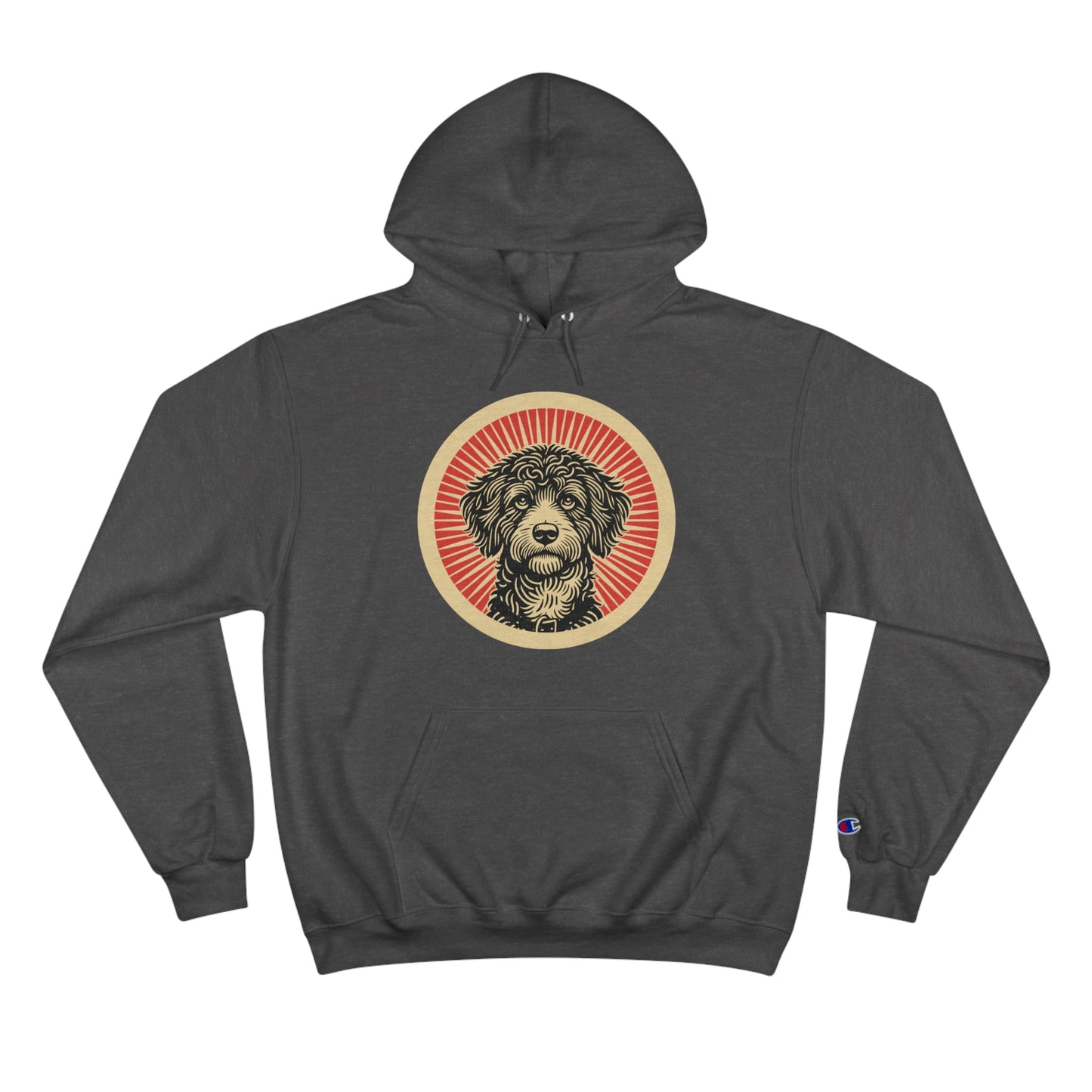 Bordoodle Hoodie for Adults