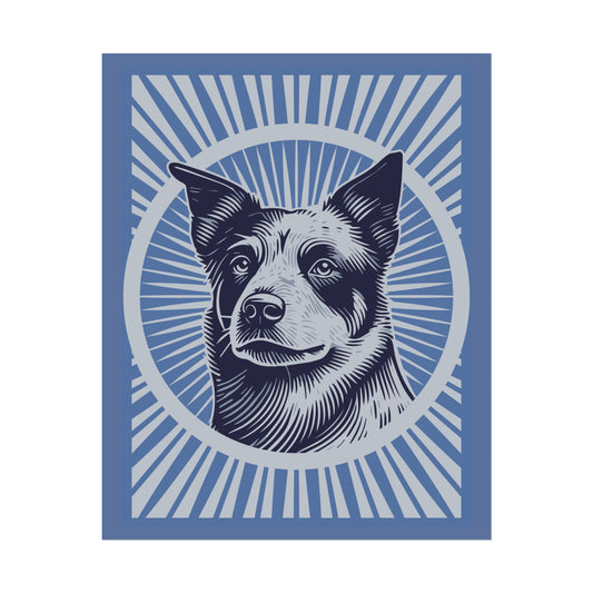 Australian Cattle Dog Art Print