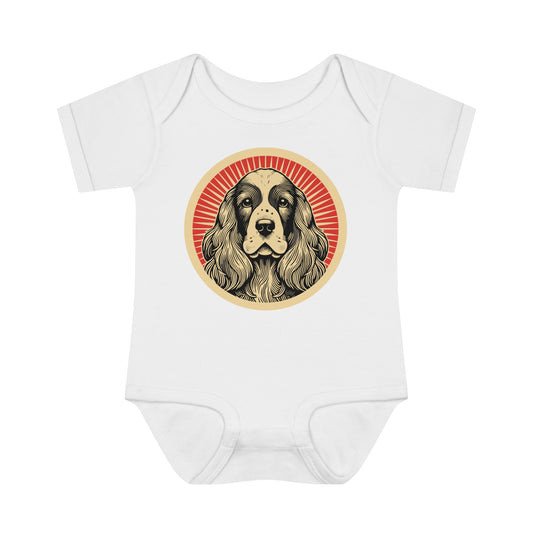 English Cocker Spaniel Infant Bodysuit