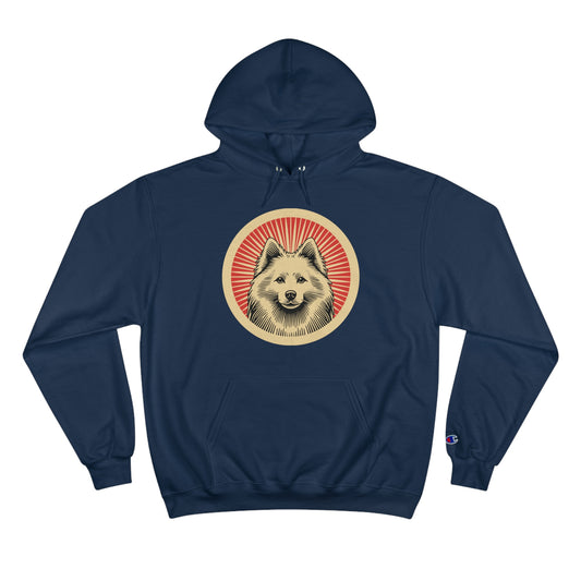 American Eskimo Dog Hoodie for Adults