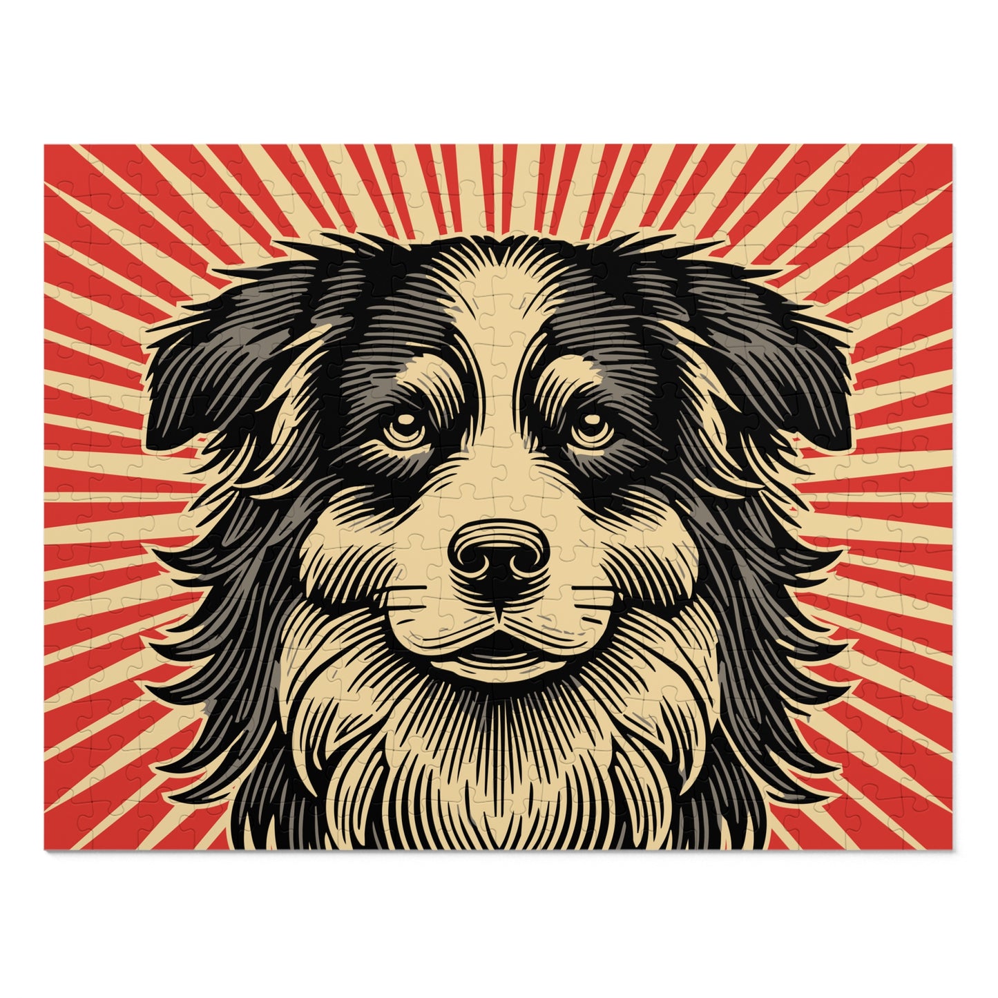 Border Collie Jigsaw Puzzle