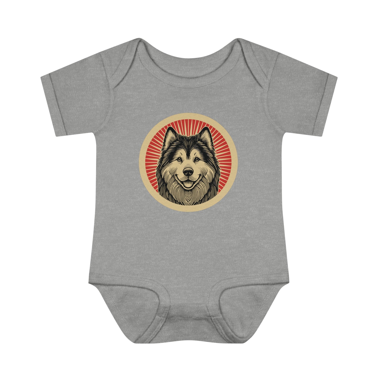 Alaskan Malamute Onesie for Infants