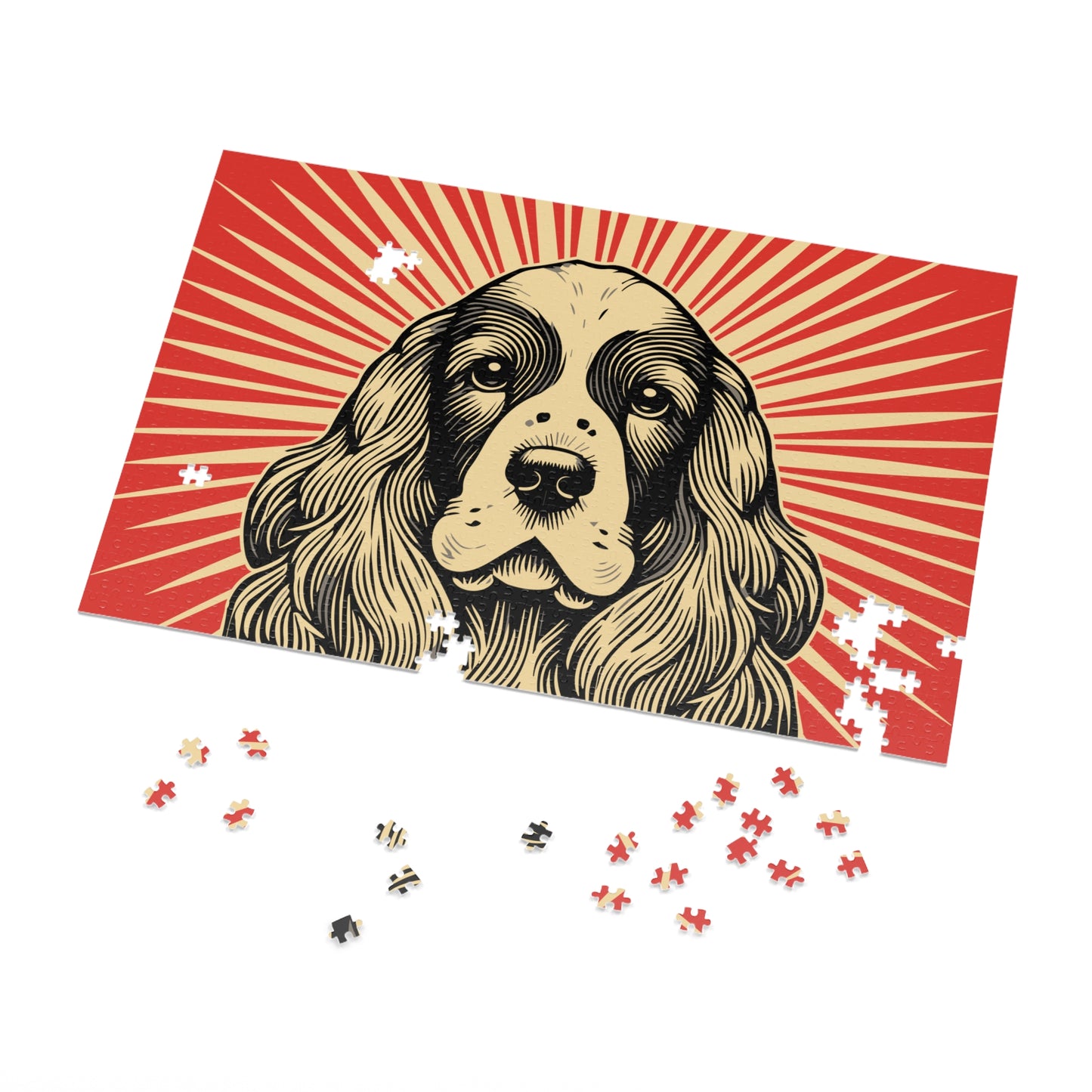 English Cocker Spaniel Jigsaw Puzzle