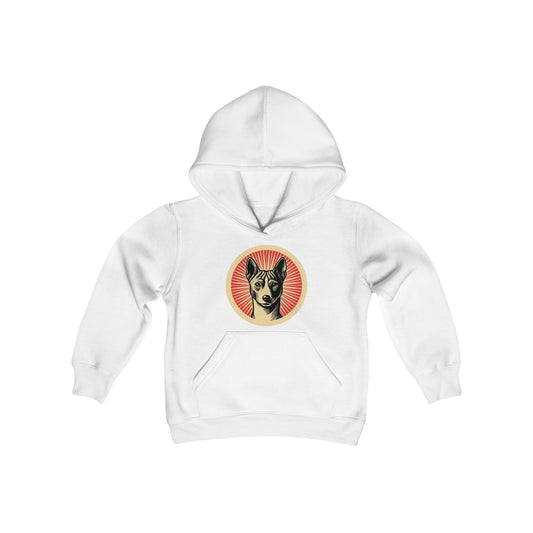 Basenji Heavy Hoodie for Kids