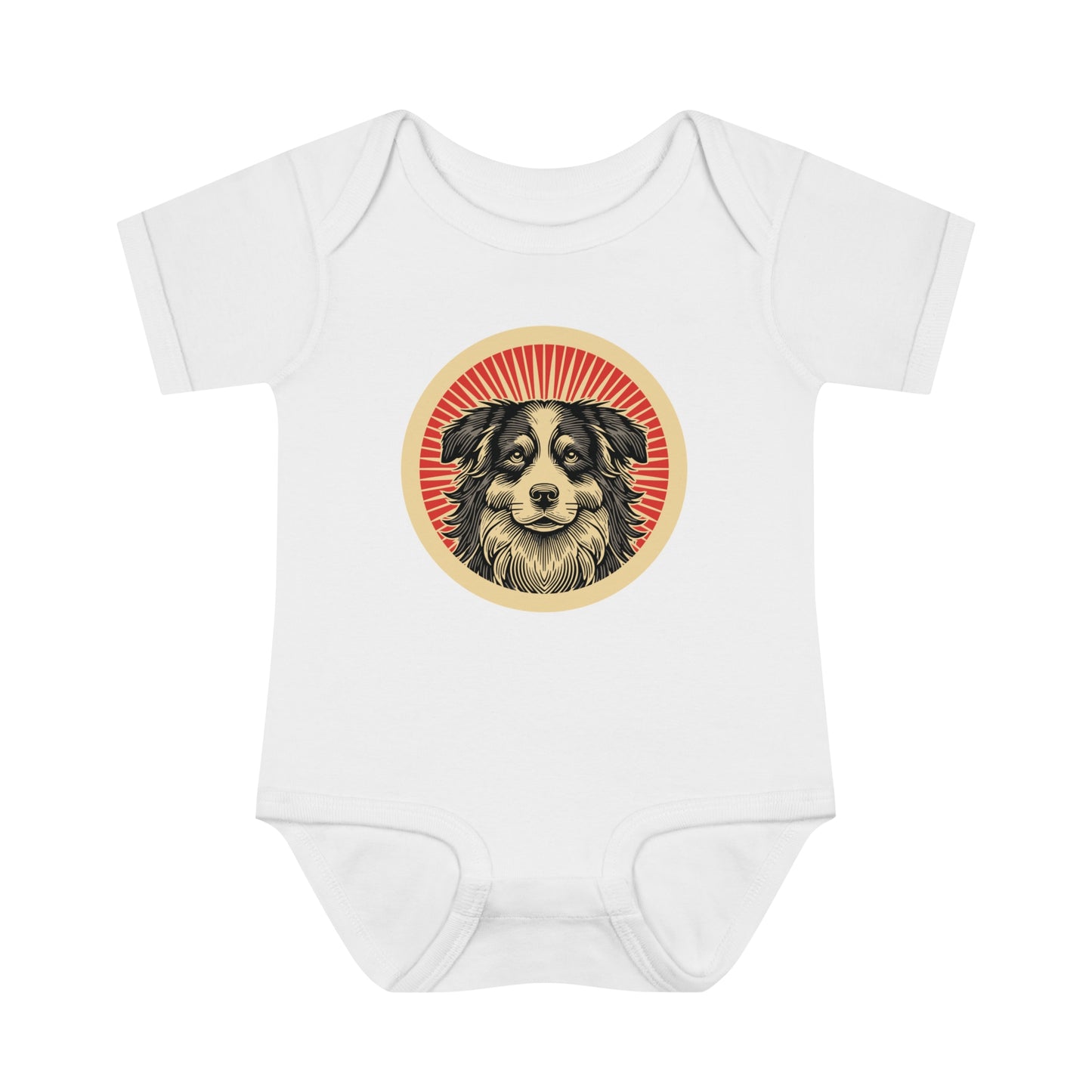 Border Collie Onesie for Infants