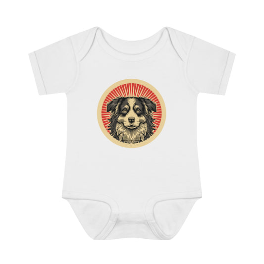 Border Collie Onesie for Infants