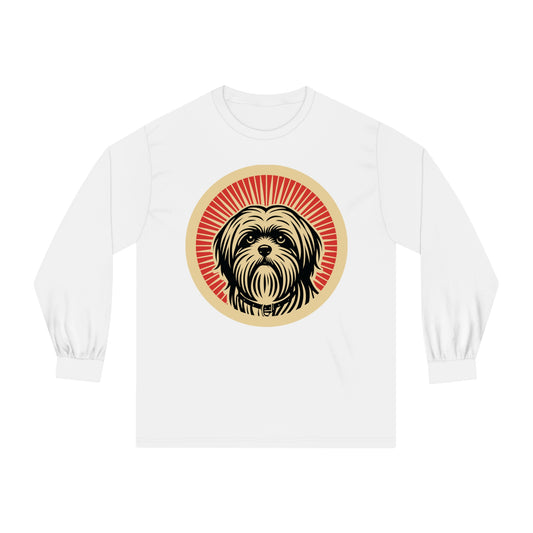 Lhasa Apso Long Sleeve Tee for Adults