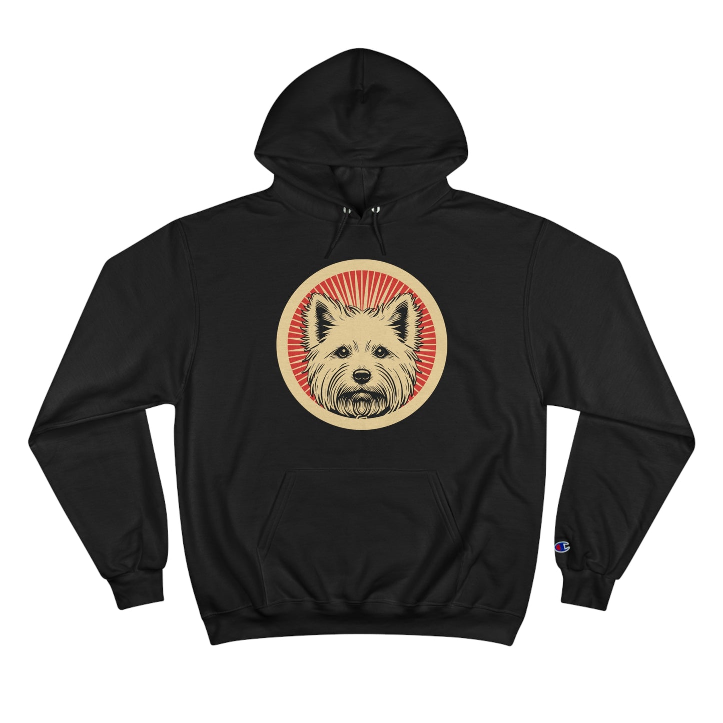 West Highland White Terrier Hoodie for Adults