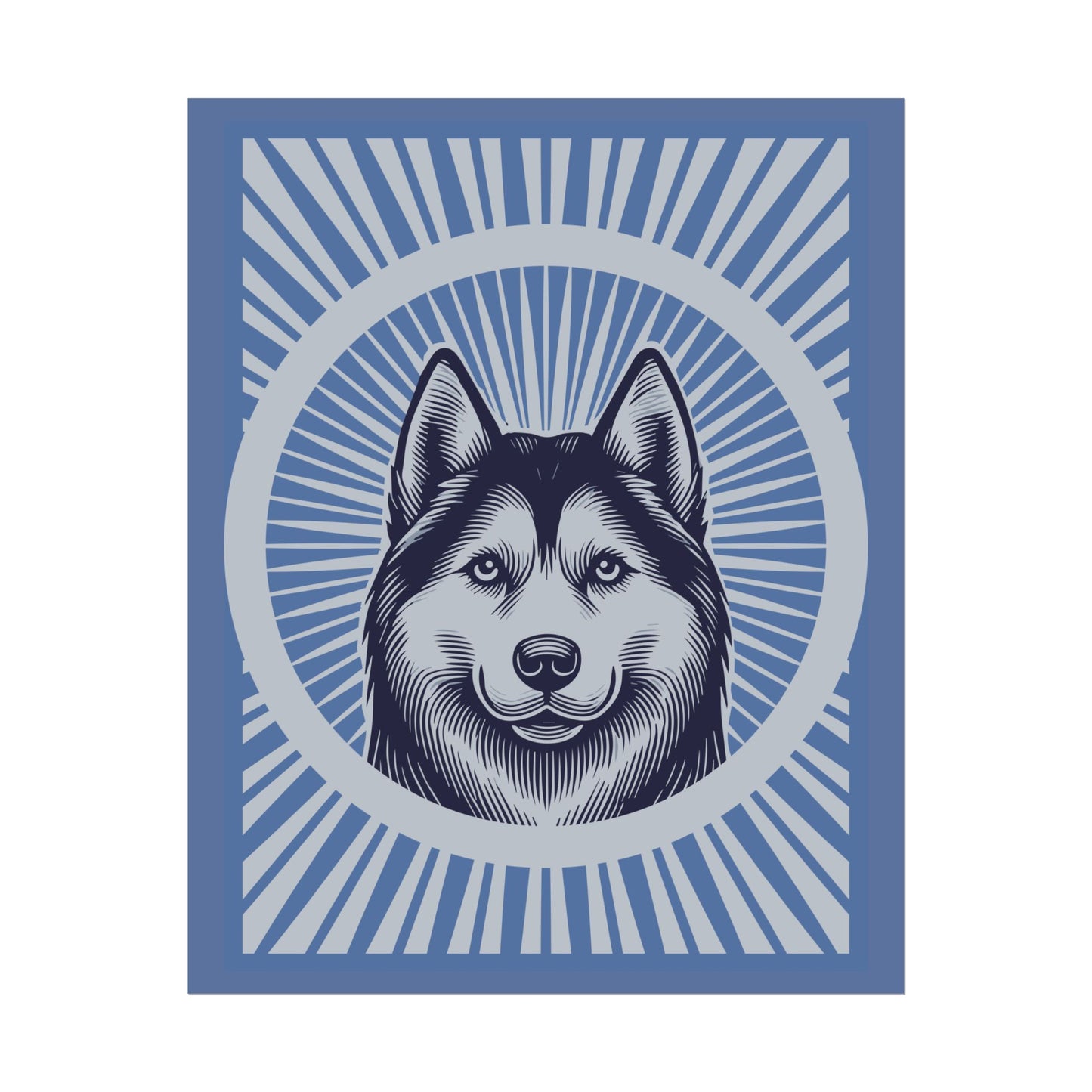 Siberian Husky Art Print