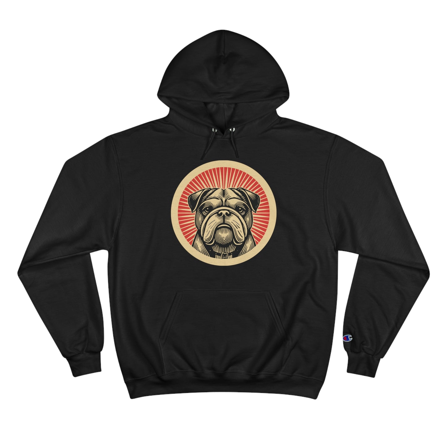 Bulldog Hoodie for Adults