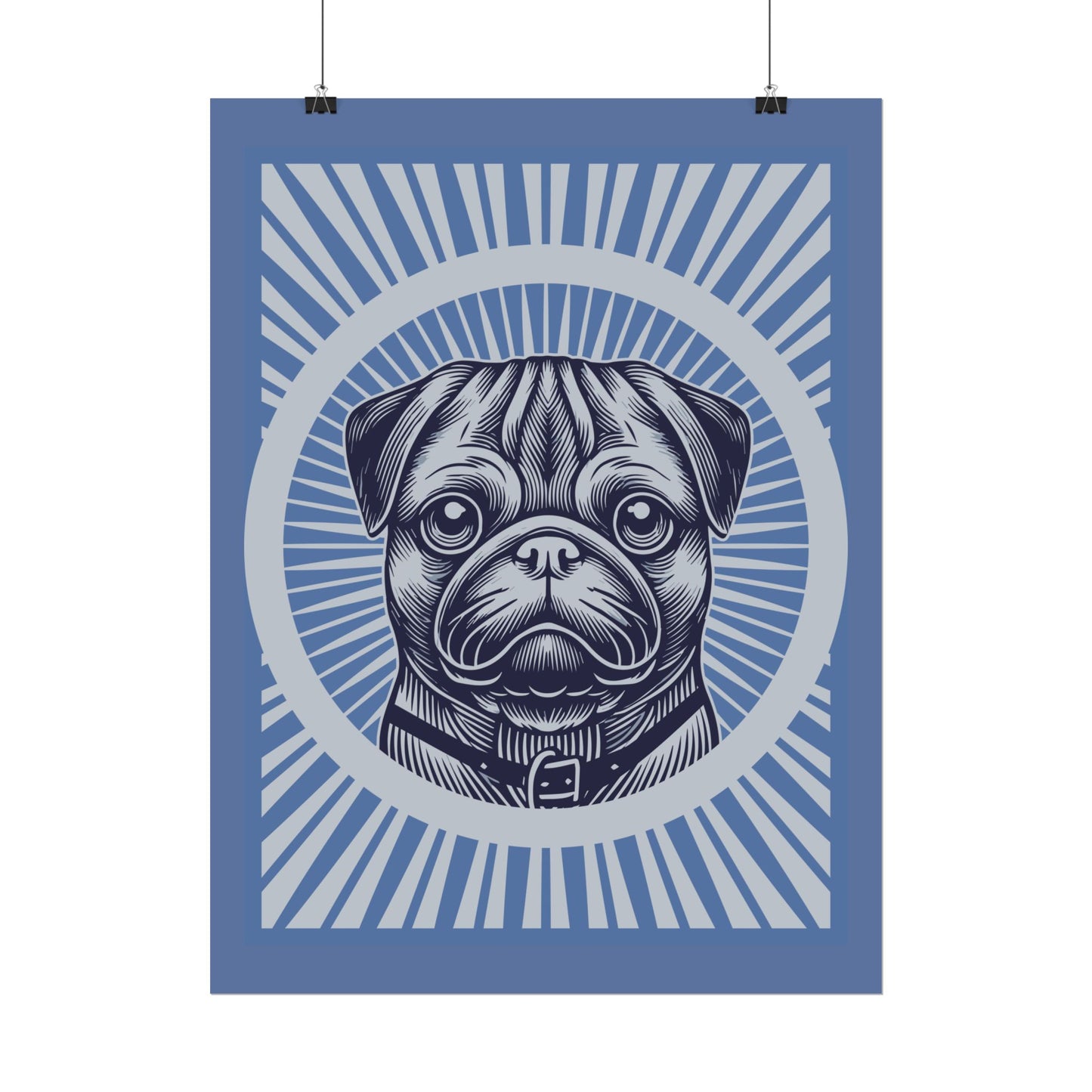 Pug Art Print