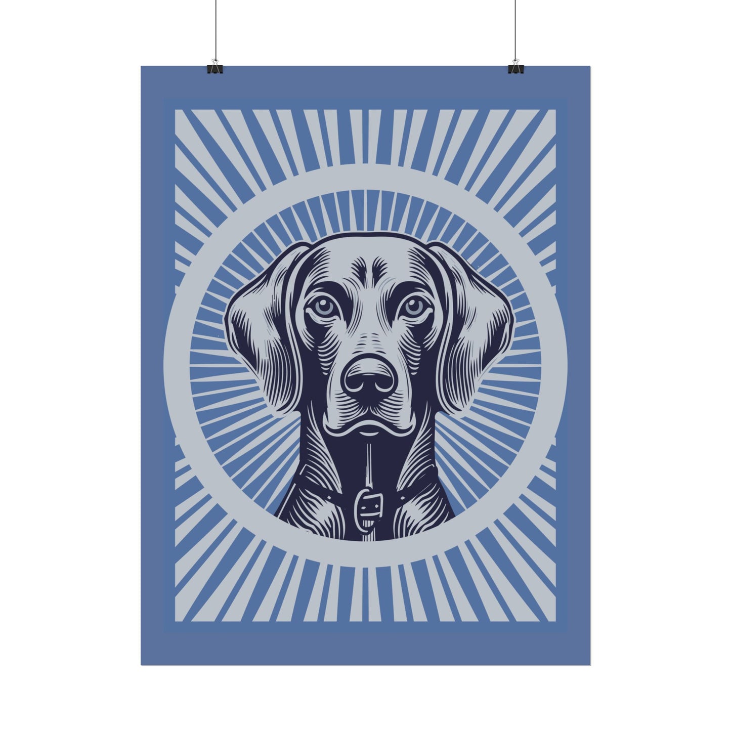 Weimaraner Art Print