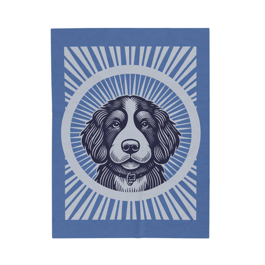 Bernedoodle Blanket