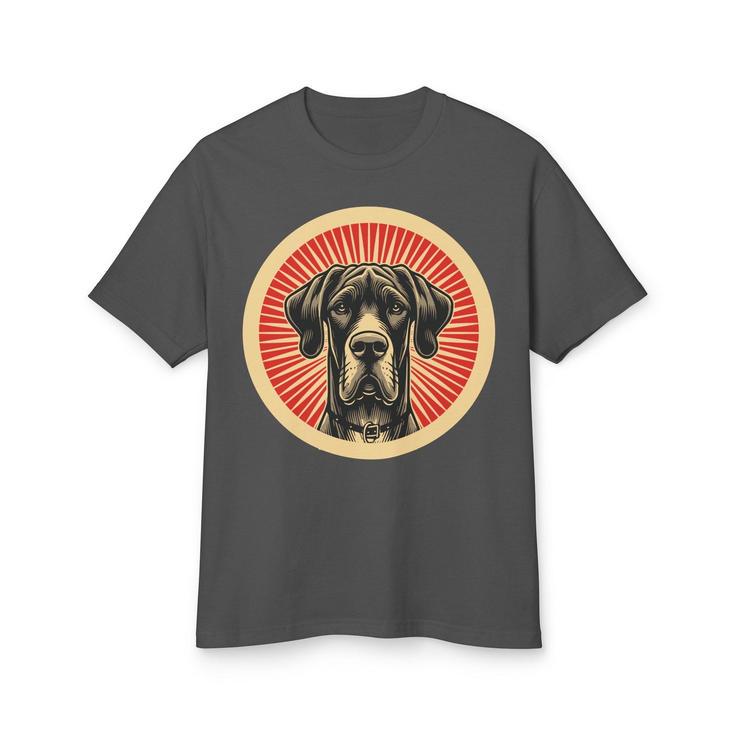 Great Dane Heavyweight Cotton T-Shirt for Adults