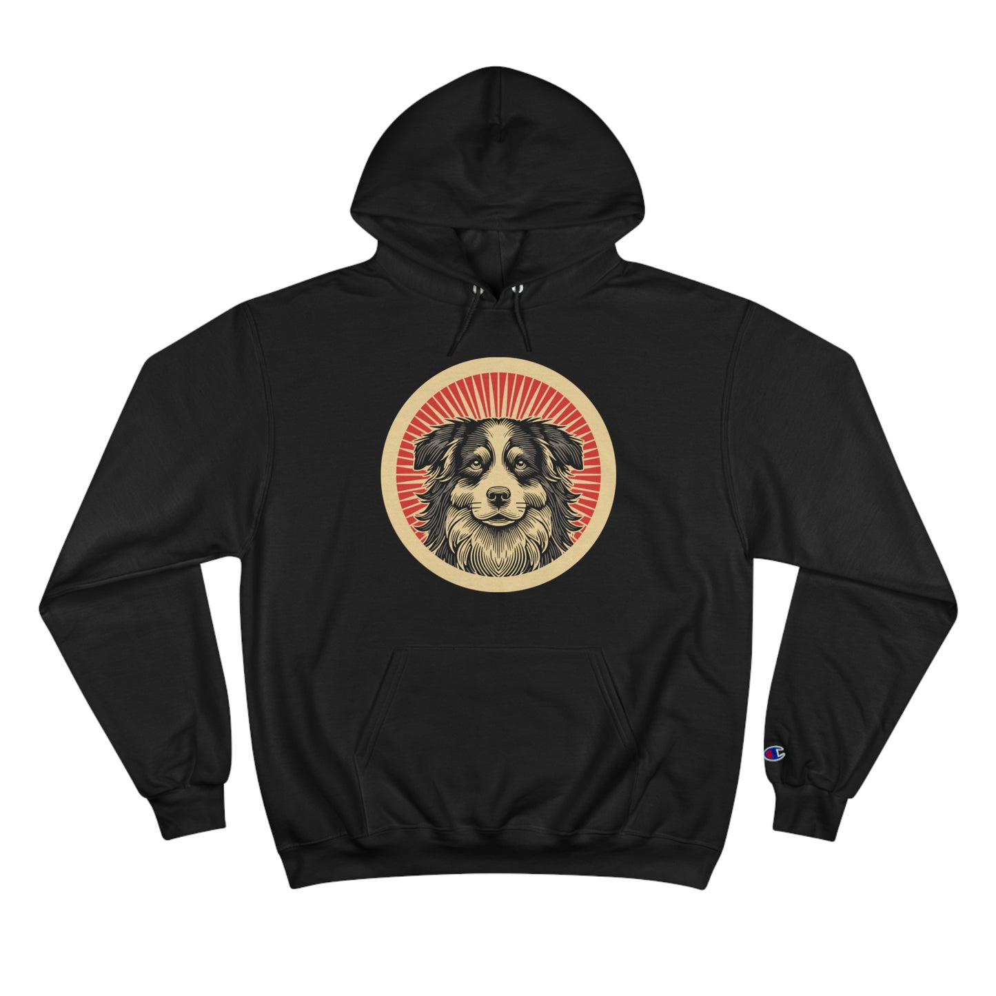 Border Collie Hoodie for Adults