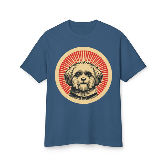 Shihpoo Heavyweight Cotton T-Shirt for Adults