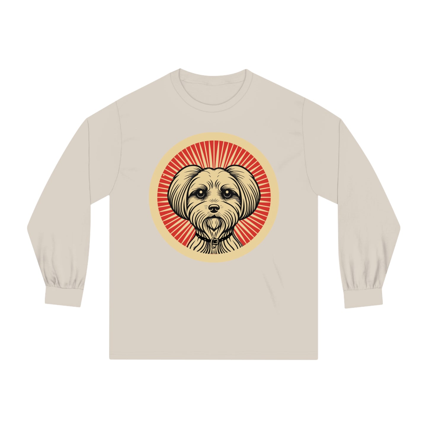 Maltese Long Sleeve Tee for Adults