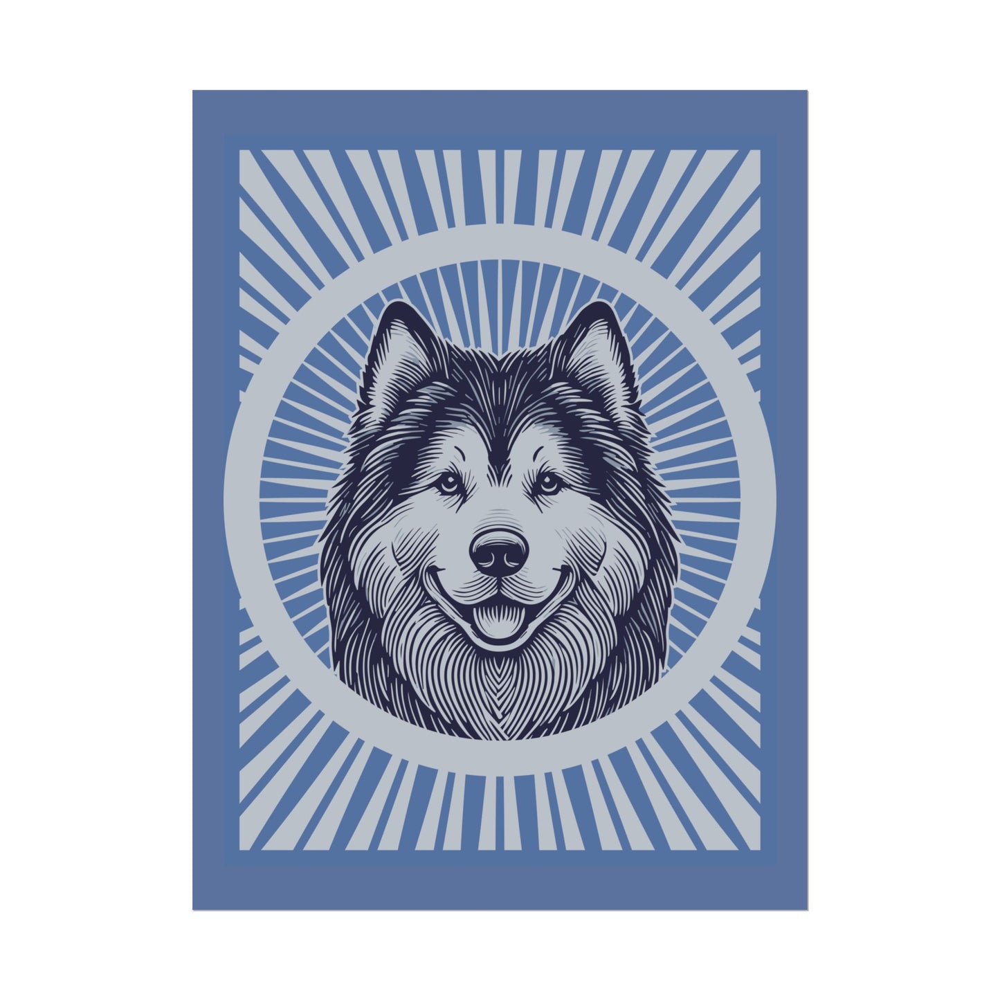 Alaskan Malamute Art Print