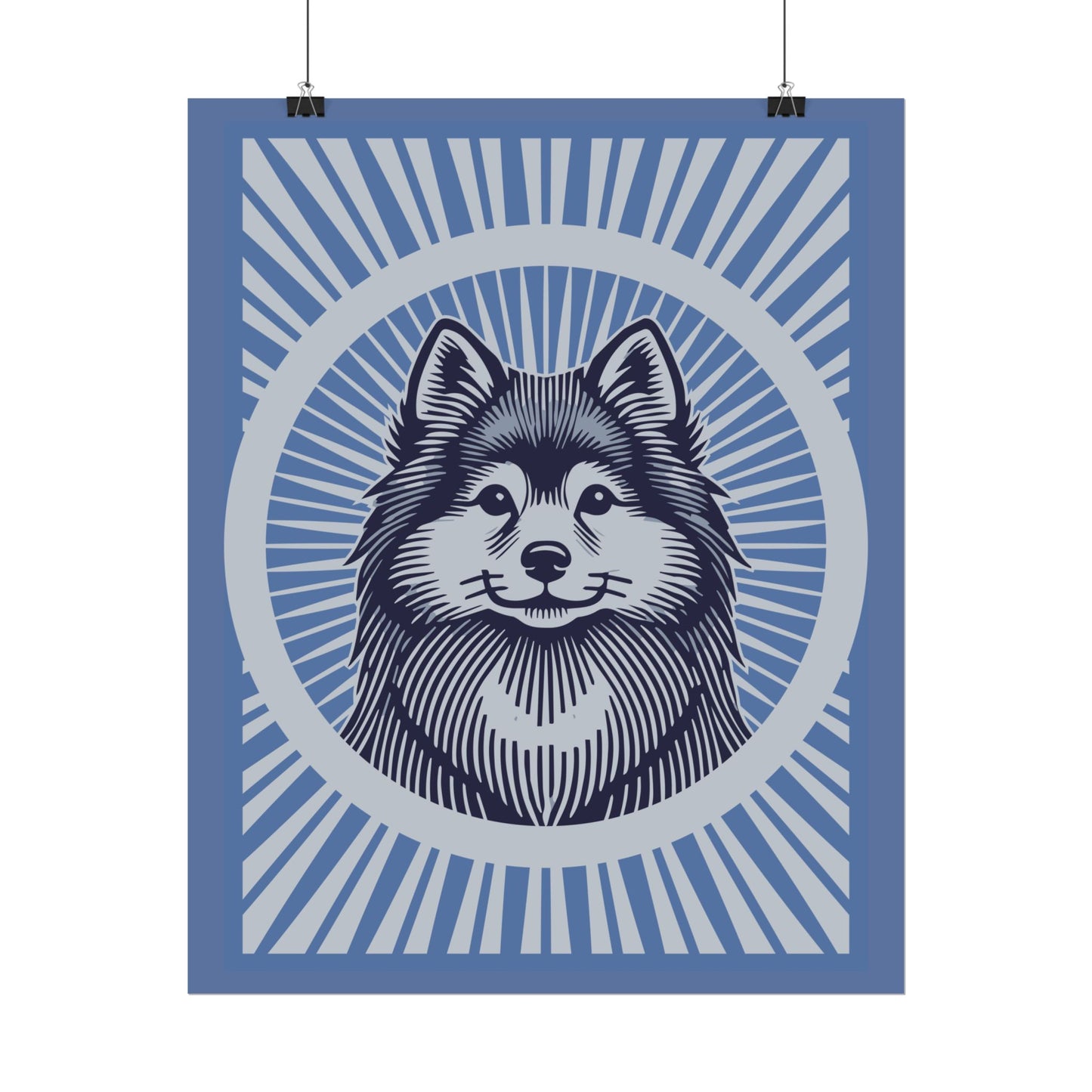 Finnish Spitz Art Print