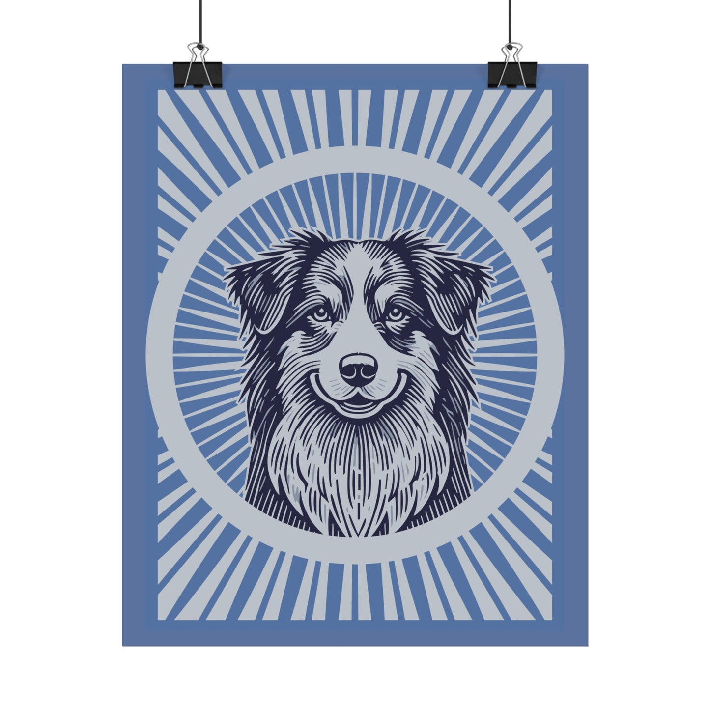 Australian Shepherd Art Print