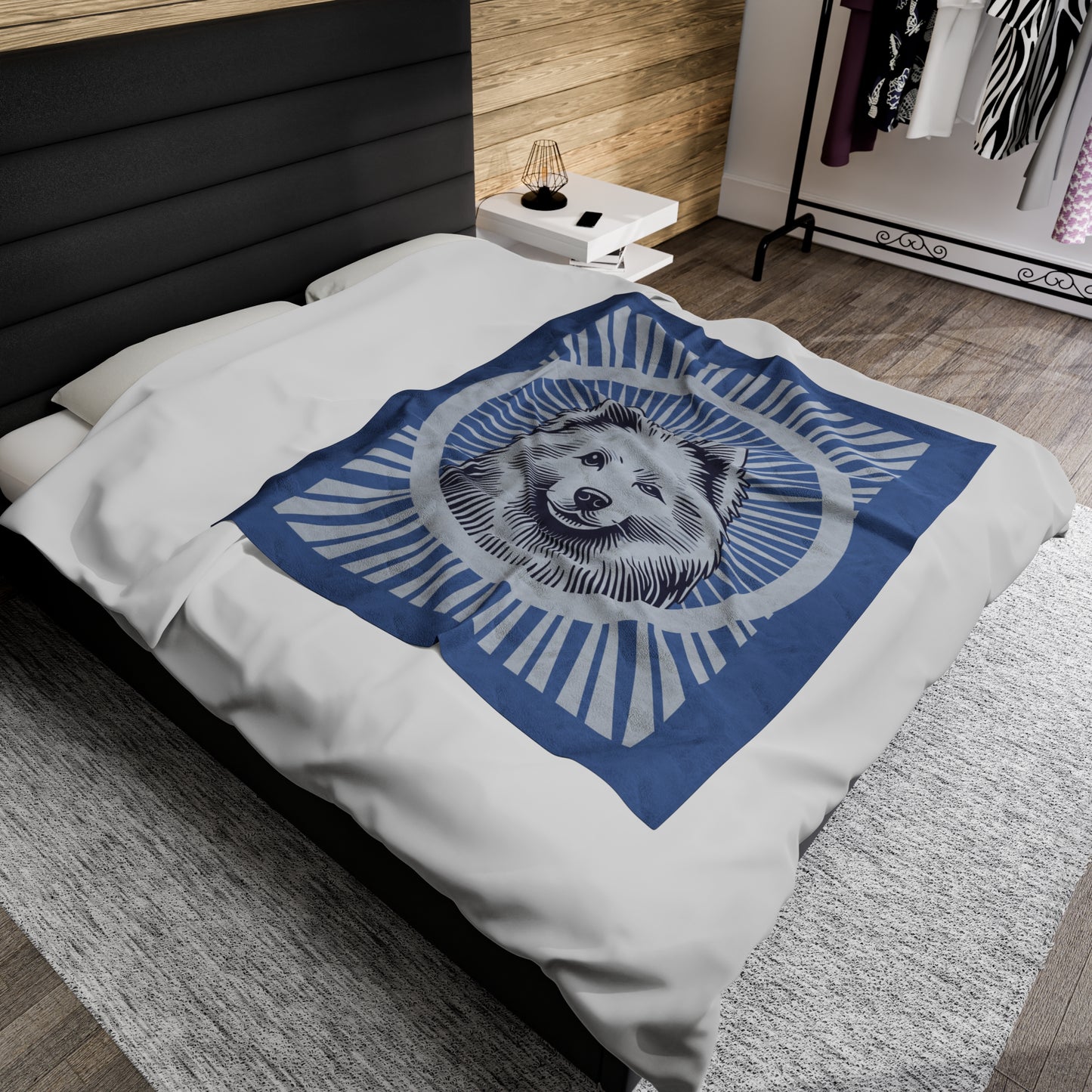 American Eskimo Dog Blanket