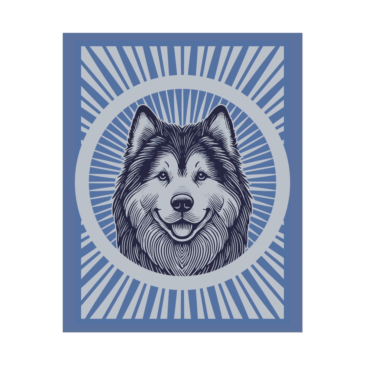Alaskan Malamute Art Print
