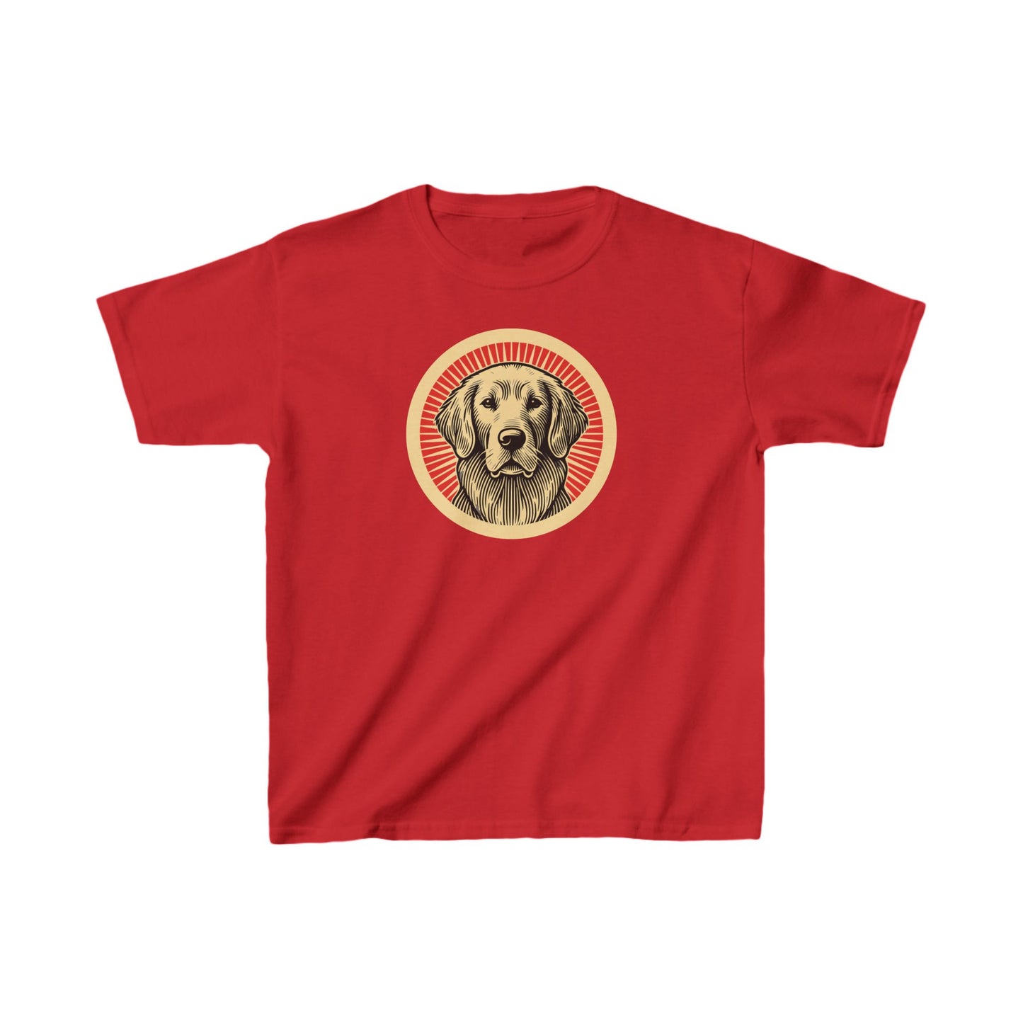 Golden Retriever T-Shirt for Kids