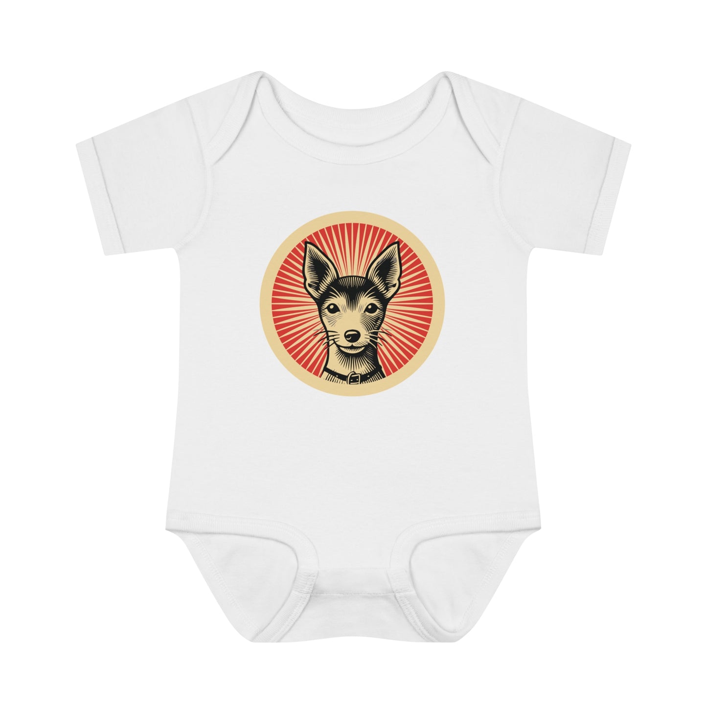 Toy Fox Terrier Onesie for Infants