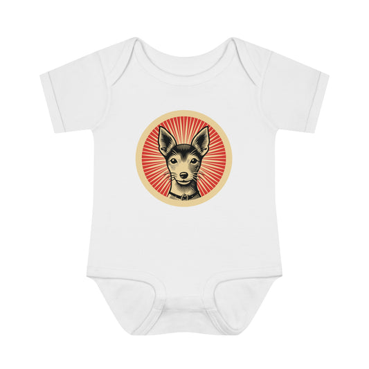 Toy Fox Terrier Onesie for Infants