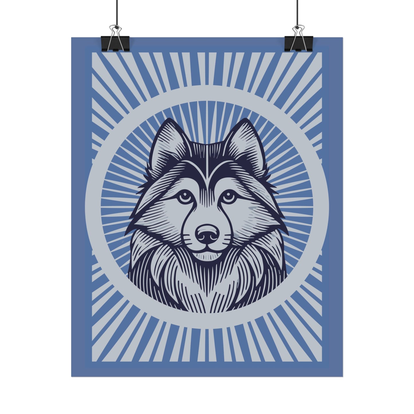 Alaskan Klee Kai Art Print