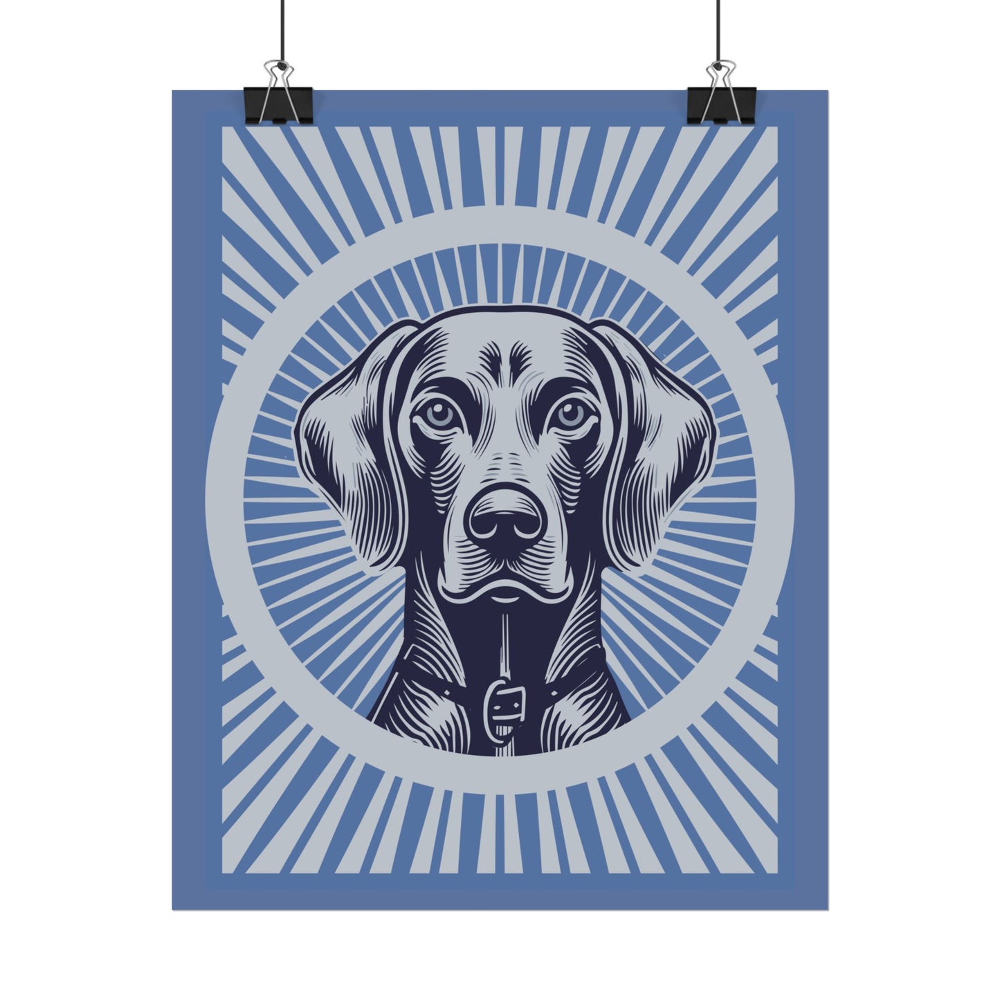 Weimaraner Art Print