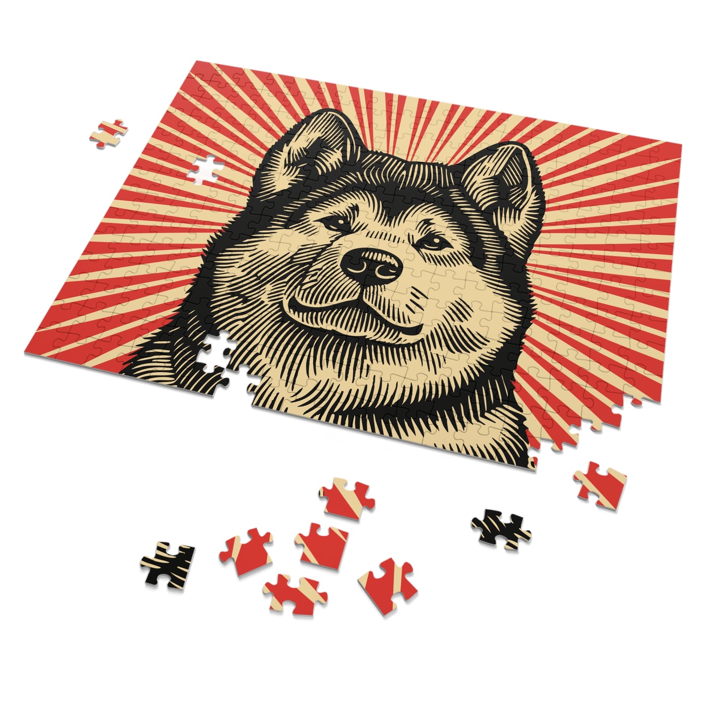 Akita Jigsaw Puzzle