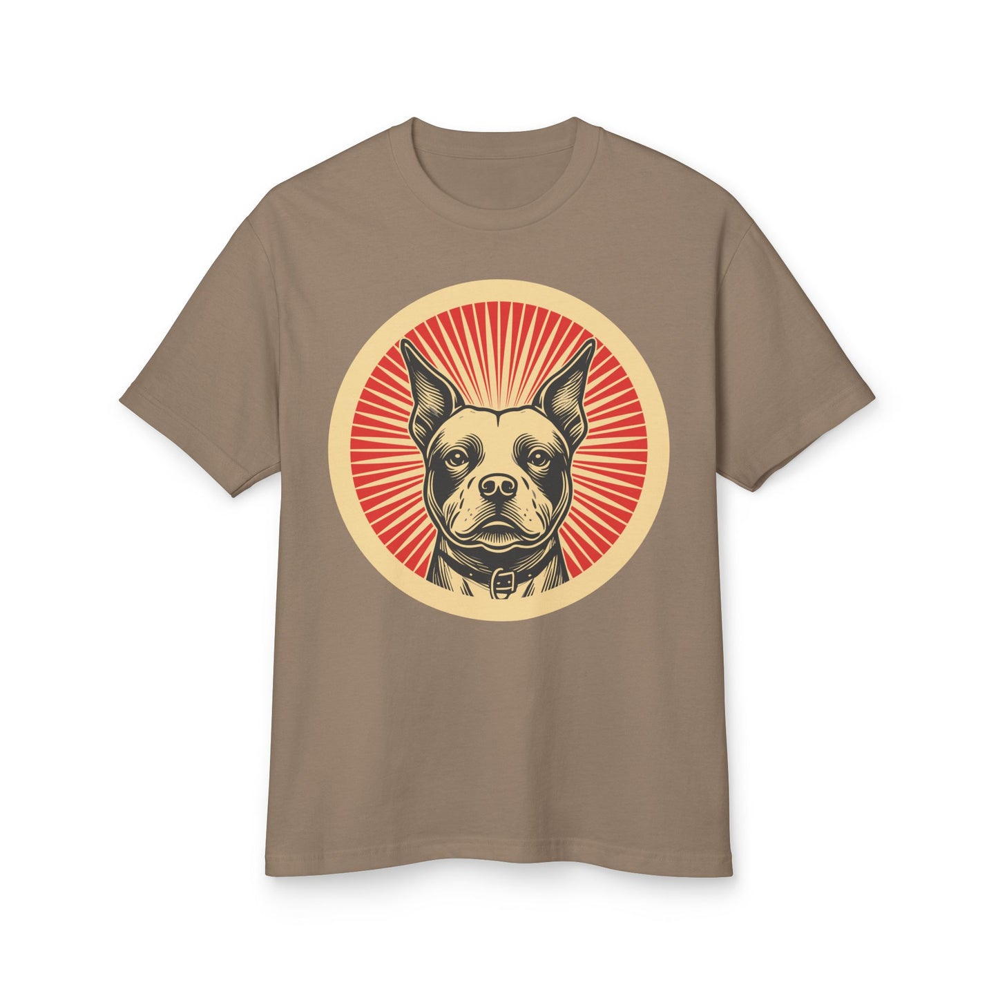 Staffordshire Bull Terrier Heavyweight Cotton T-Shirt for Adults