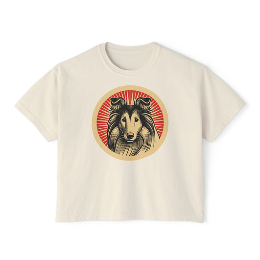 Collie Boxy Tee for Women