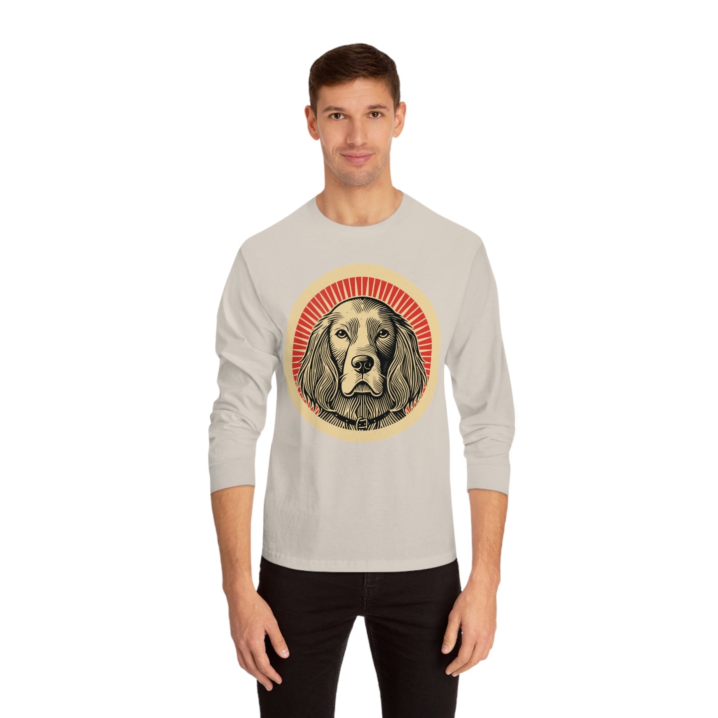 English Setter Long Sleeve Tee for Adults