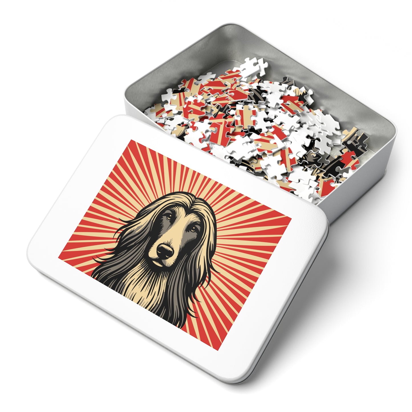 Afghan Hound Jigsaw Puzzle
