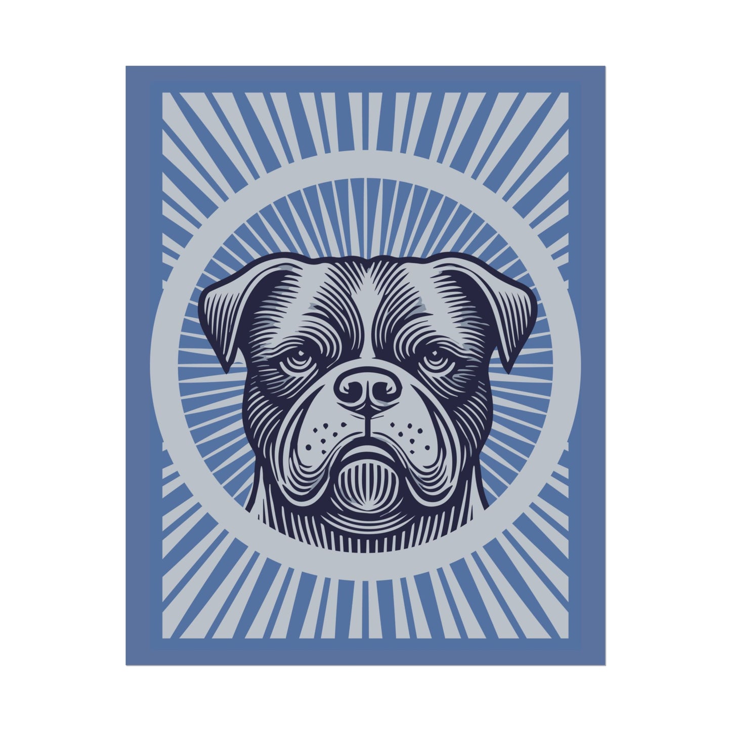 American Bulldog Art Print