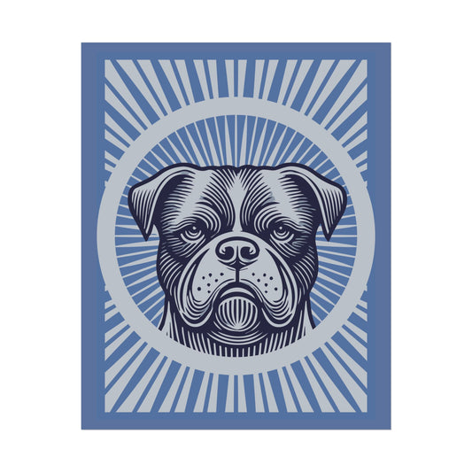 American Bulldog Art Print