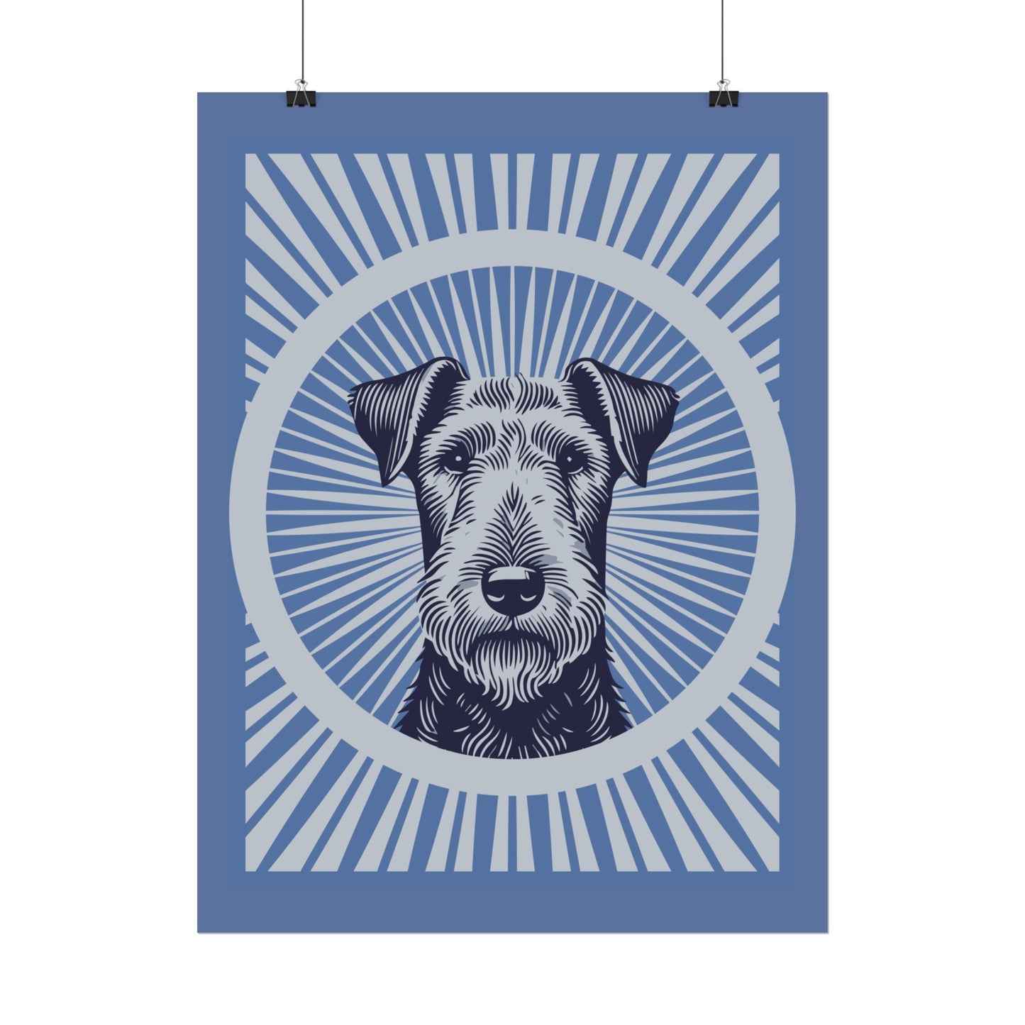 Airedale Terrier Art Print