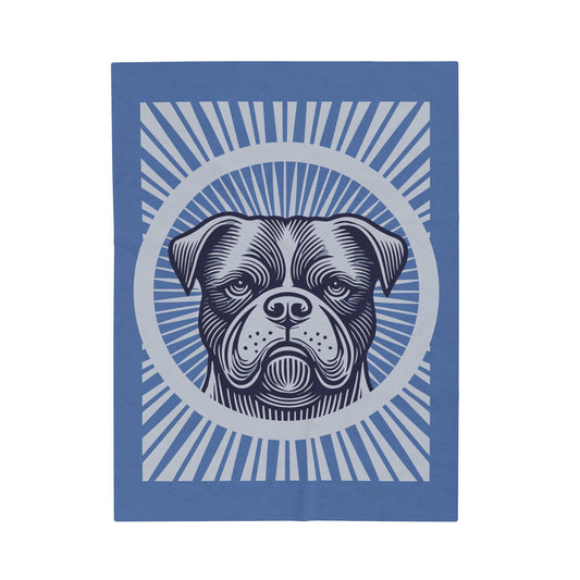 American Bulldog Blanket
