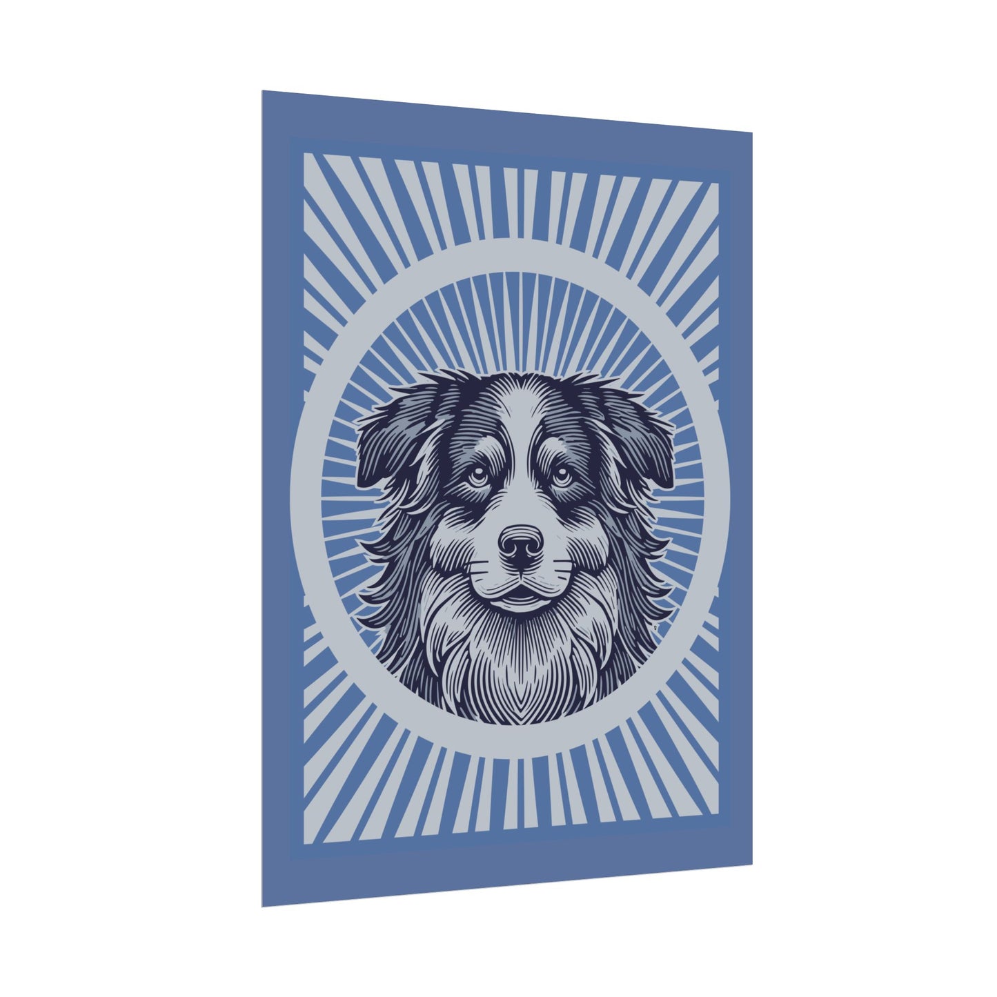 Border Collie Art Print