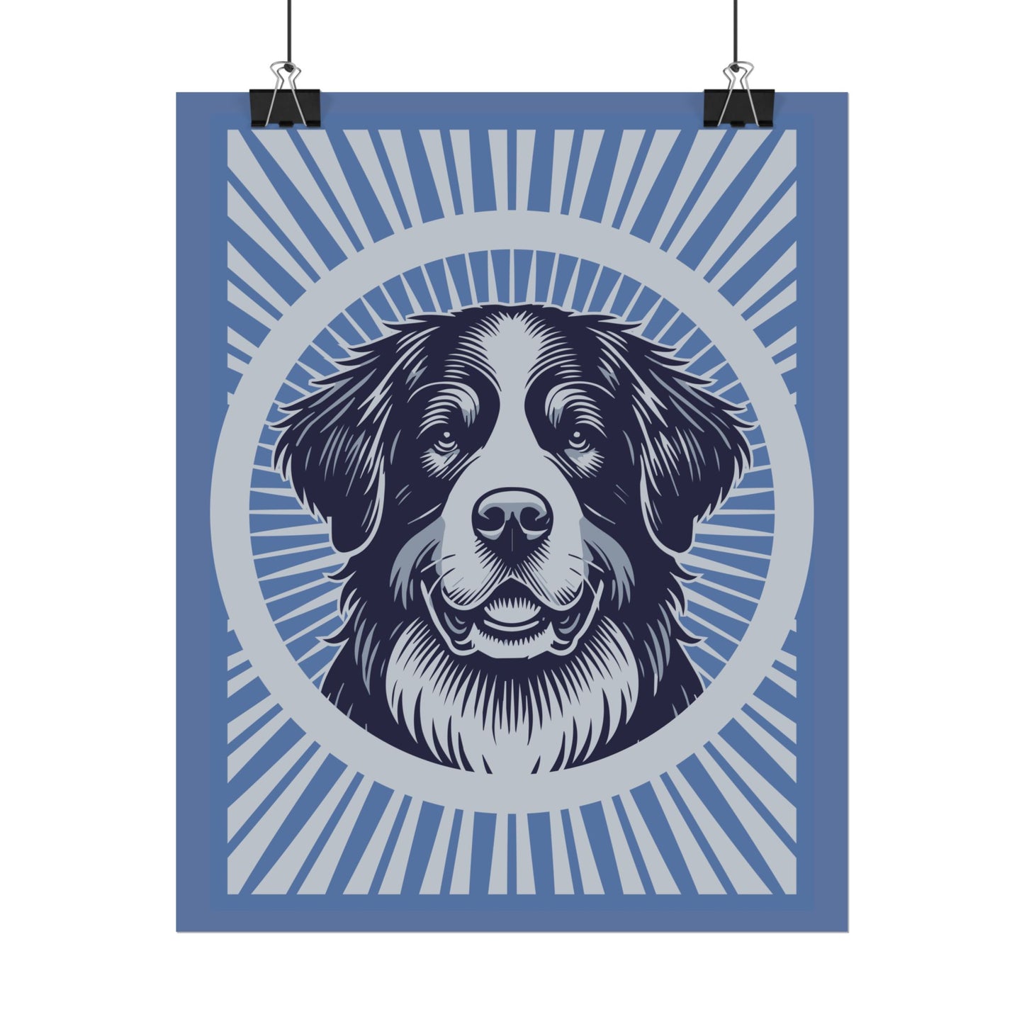 Bernese Mountain Dog Art Print
