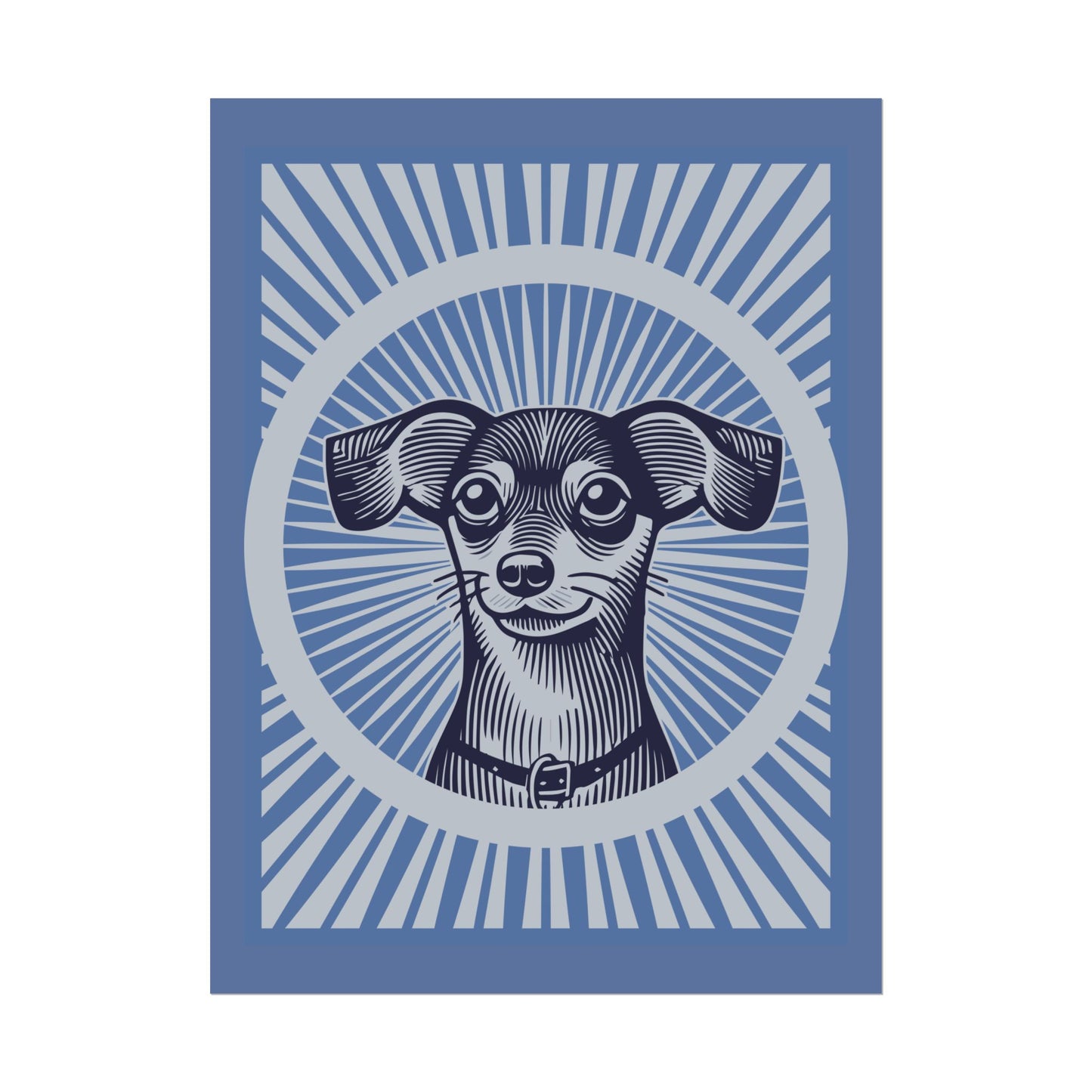 Chiweenie Art Print