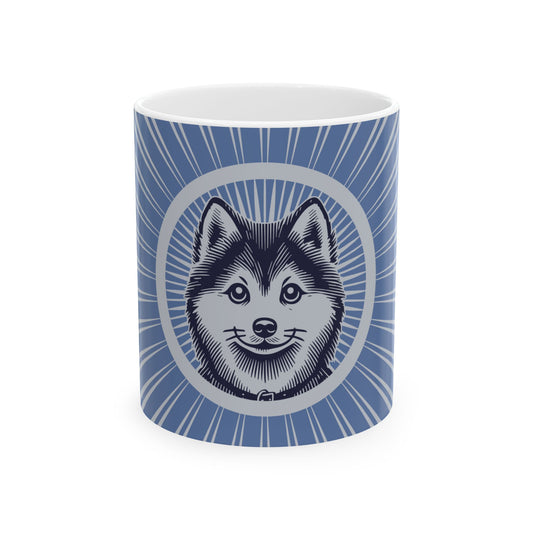 Pomsky Ceramic Mug