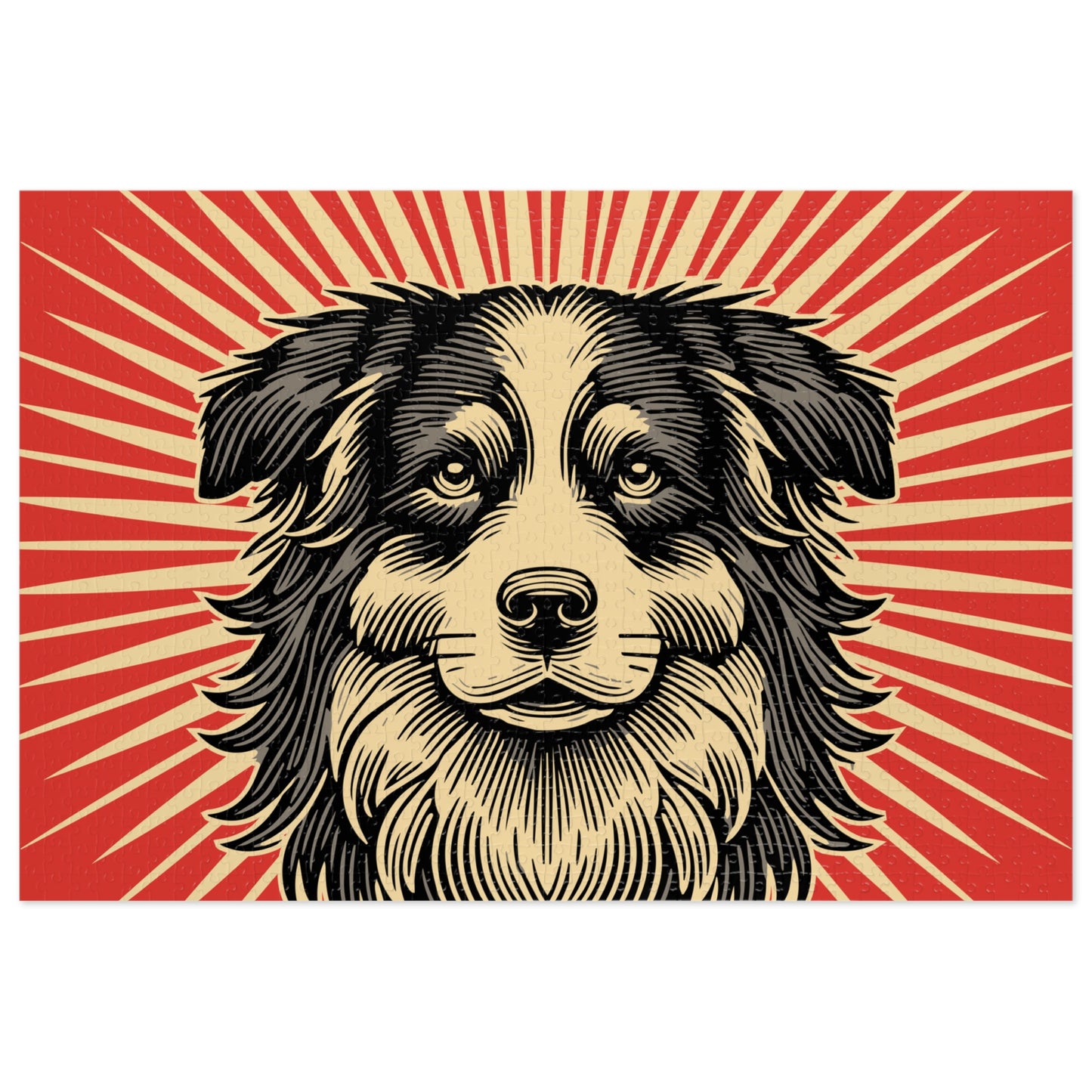 Border Collie Jigsaw Puzzle