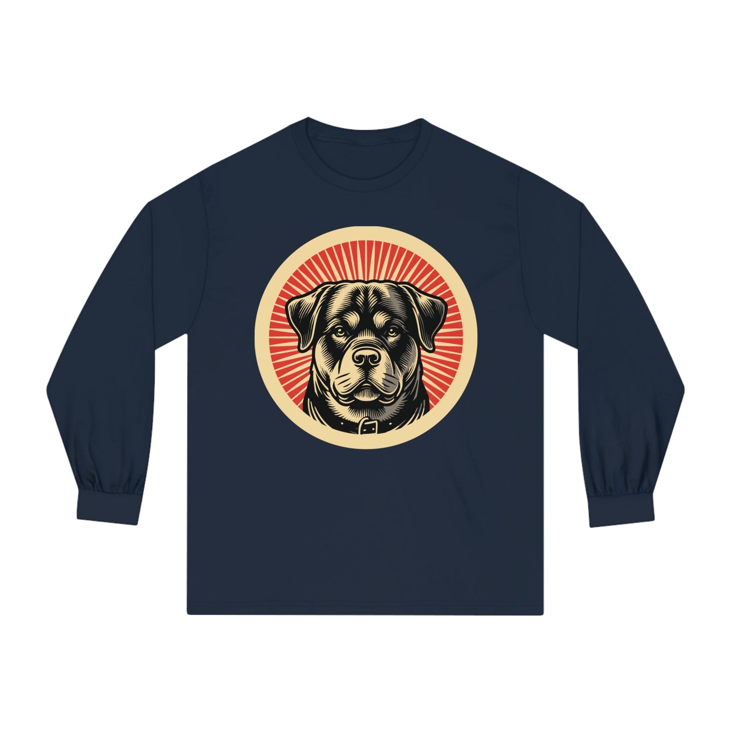 Rottweiler Long Sleeve Tee for Adults