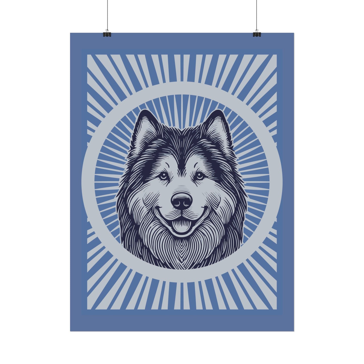 Alaskan Malamute Art Print