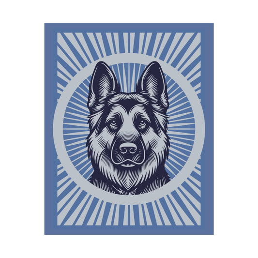 German Shepherd Art Print