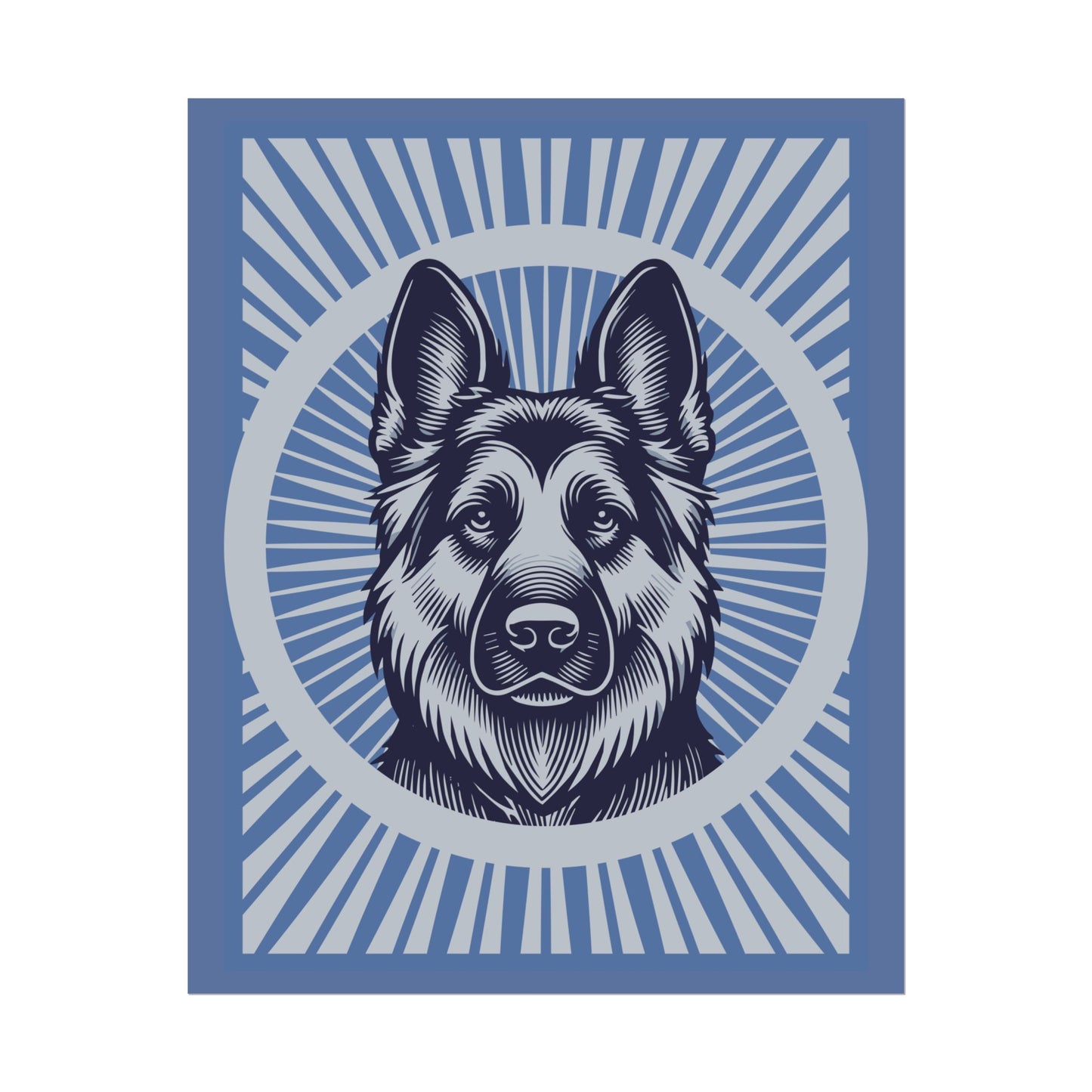 German Shepherd Art Print