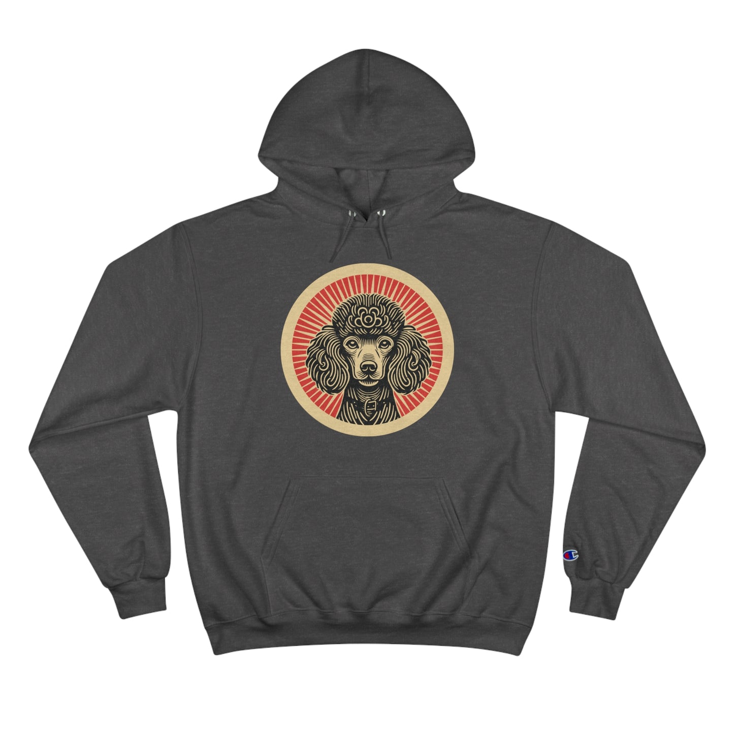 Poodle Hoodie for Adults